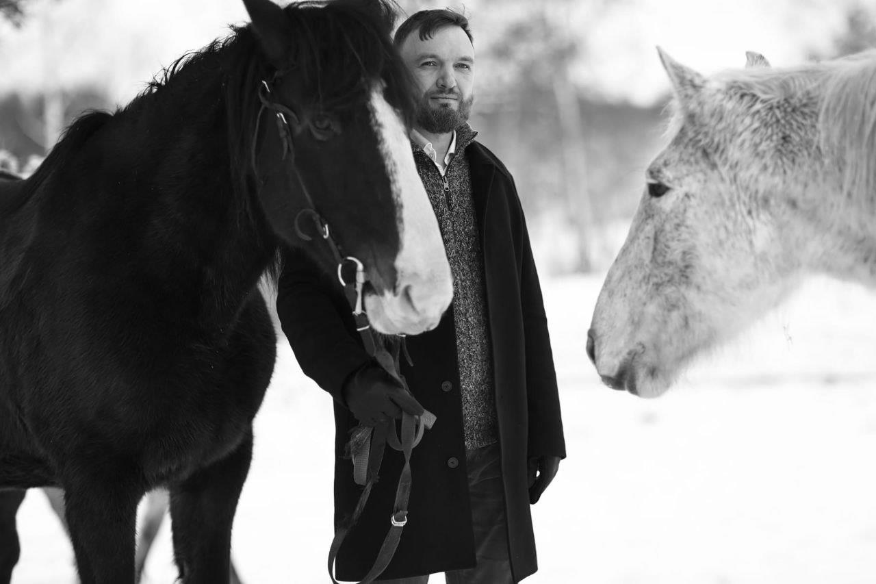 Jurijs Ovcinnikovs, founder of Justvia Bespoke Travel, in the mountains