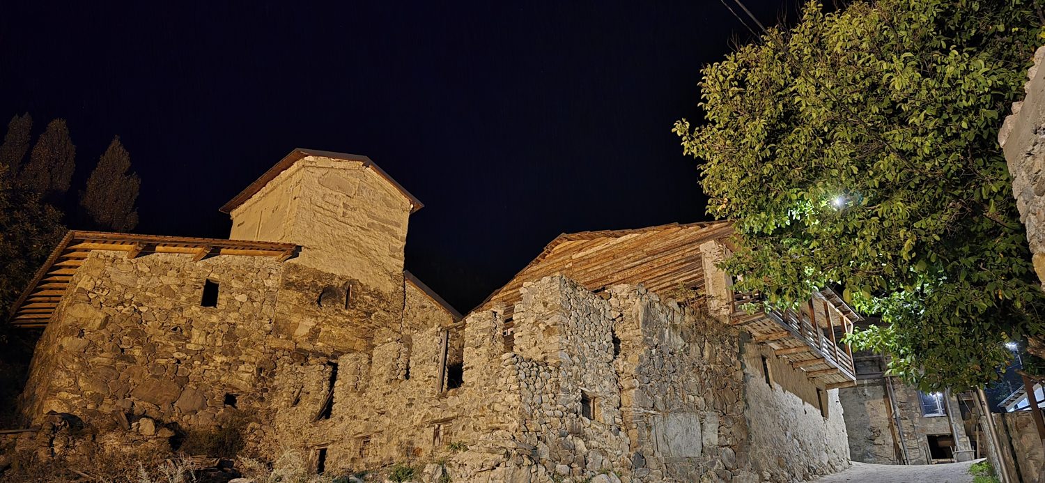 Svaneti medieval towers detail